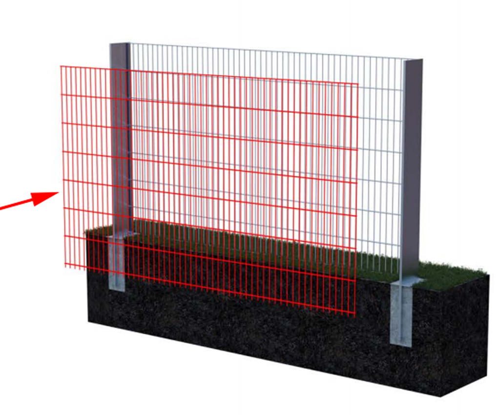 Osazování plotových panelů 2